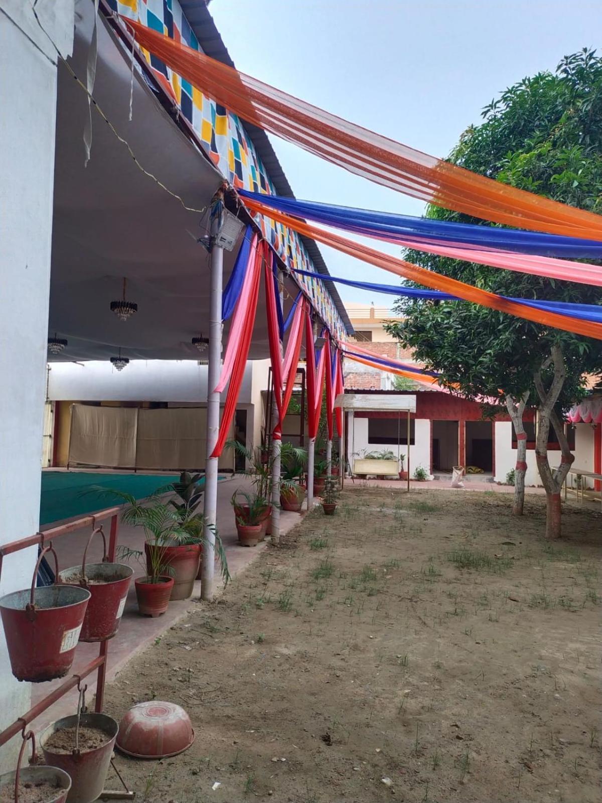 فندق Shree Krishna Garden Jhusi المظهر الخارجي الصورة